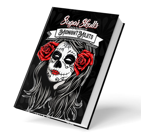 sugarskull  dia de los muertos malbuch für erwachsene