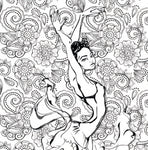 tanzen malbuch für mädchen tanzen malbuch jugendliche geschenk tänzerin