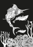 wilder ozean malbuch für erwachsene unterwasserwelt malbuch mandala tiere